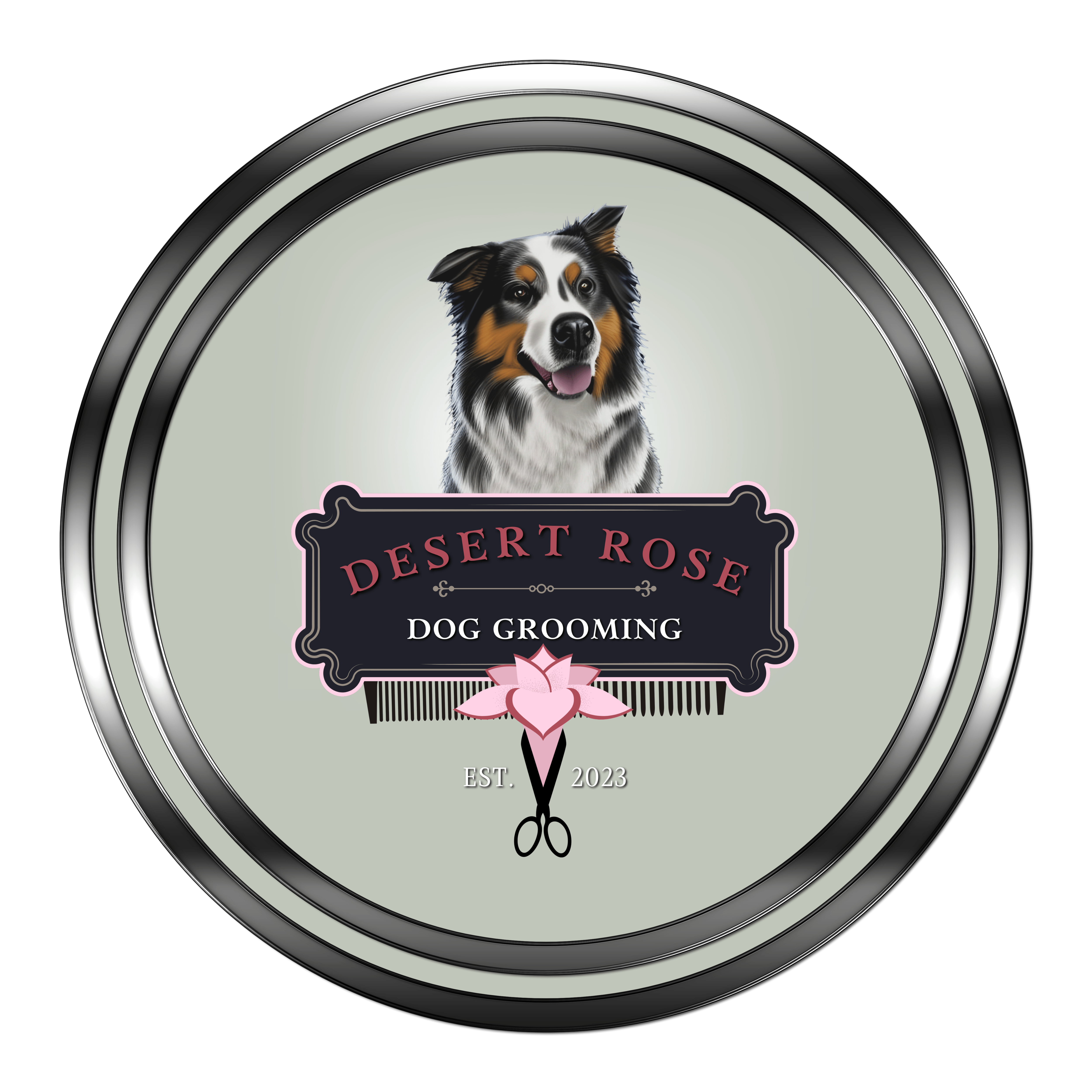 Dog logos for dog groomers